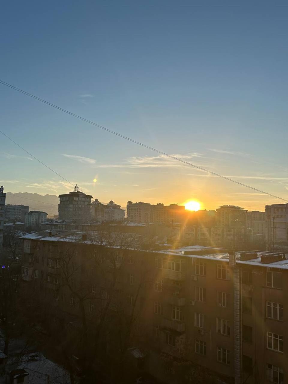 1-Room Apart. 21 On Usenbaeva 52 Near Eurasia Shopping Center Bischkek Exterior foto