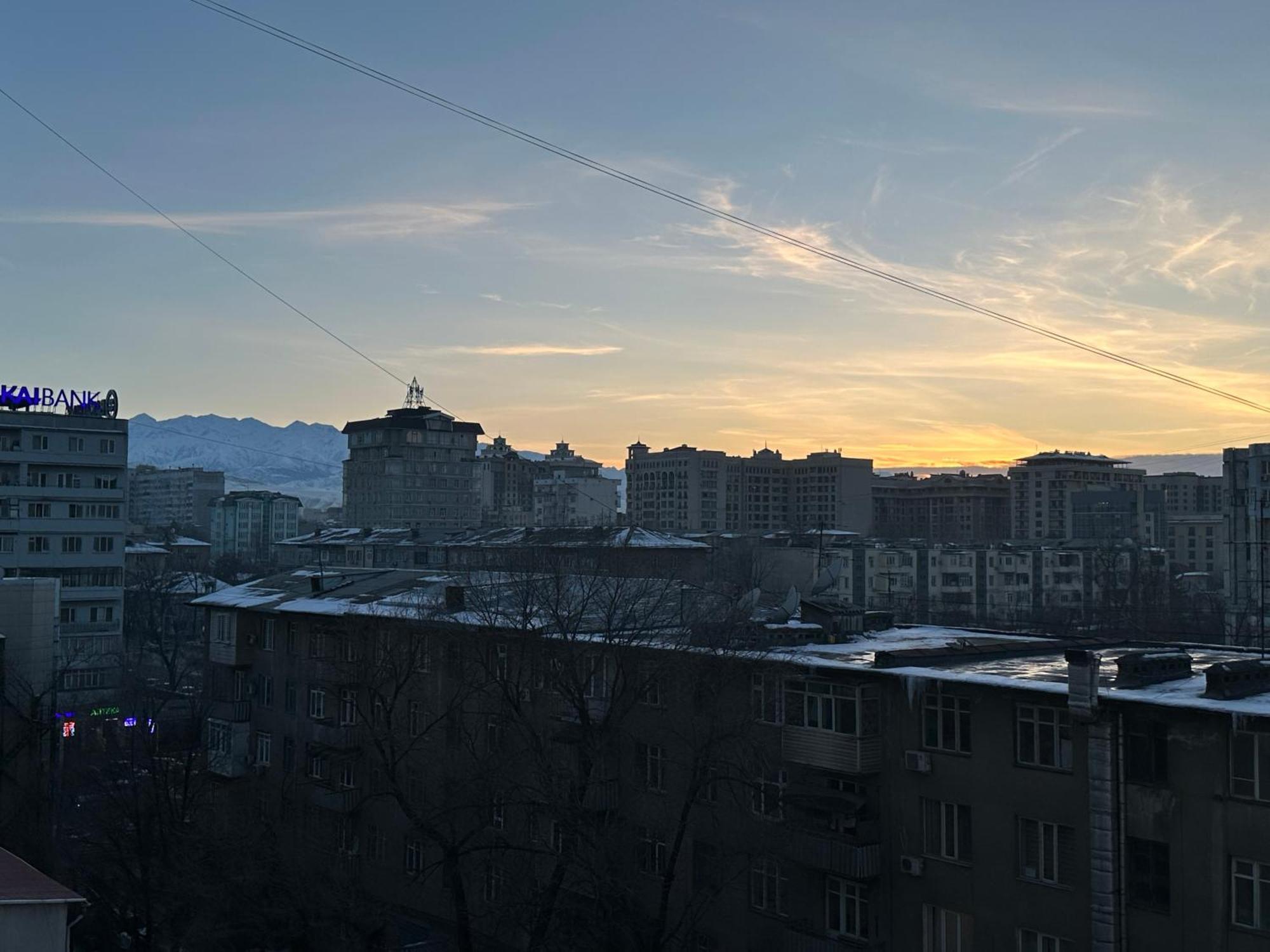 1-Room Apart. 21 On Usenbaeva 52 Near Eurasia Shopping Center Bischkek Exterior foto